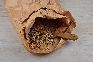 Image showing Grain in bag