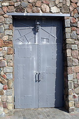 Image showing Iron door