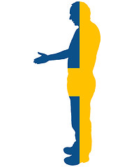 Image showing Swedish handshake