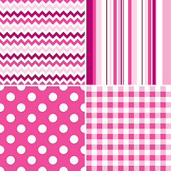 Image showing Seamless patterns