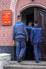 Image showing Entrance of navy museum