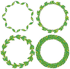 Image showing Spring wreaths