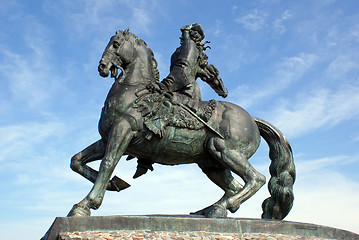 Image showing Astride