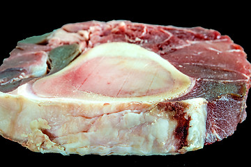 Image showing Osso bucco, beaf meat