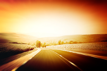 Image showing Empty street