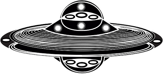 Image showing space saucer