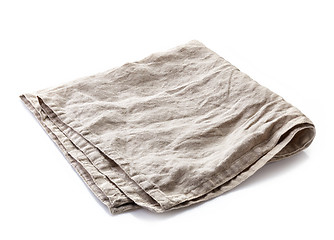 Image showing linen napkin