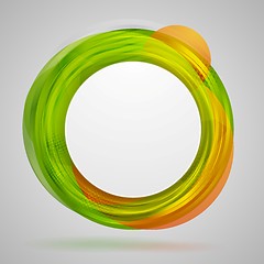 Image showing Bright concept circles vector abstract design