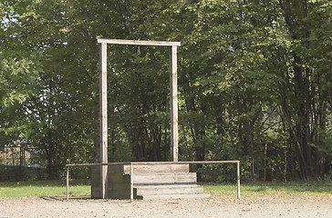 Image showing Gallows