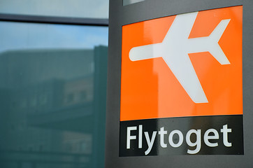 Image showing Oslo Airport Express (Flytoget) logo