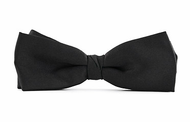 Image showing Black bow tie