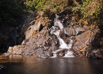 Image showing Waterfall at Khao Sok National Park, Thailand