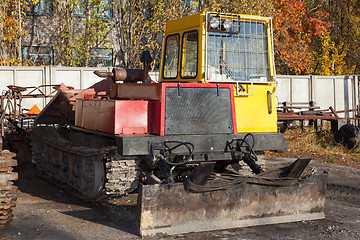 Image showing tracked skidder