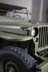 Image showing army jeep