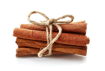 Image showing cinnamon sticks