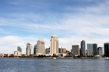 Image showing San Diego Skyline