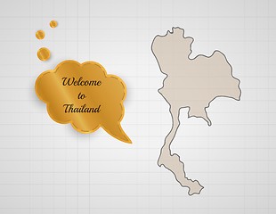 Image showing welcome to thailand