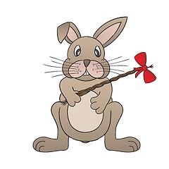 Image showing easter bunny