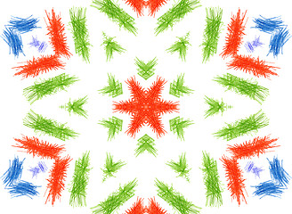 Image showing Abstract color pattern