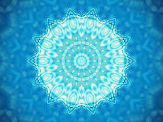 Image showing Blue background with abstract pattern