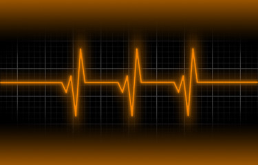 Image showing Electrocardiogram - Concept of healthcare