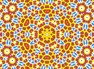 Image showing Background with abstract bright color pattern