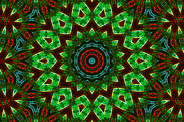 Image showing Bright abstract pattern