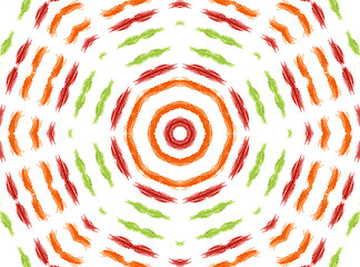 Image showing Abstract concentric pattern