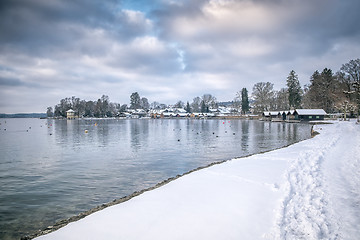 Image showing Tutzing winter