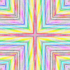 Image showing Bright color lines pattern