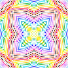 Image showing Bright color lines pattern