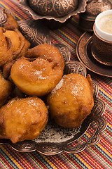 Image showing Racuchy - polish doughnut