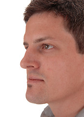 Image showing Closeup head shoot of man.