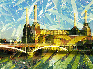 Image showing Battersea Powerstation London