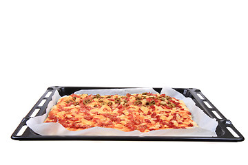 Image showing homemade pizza 