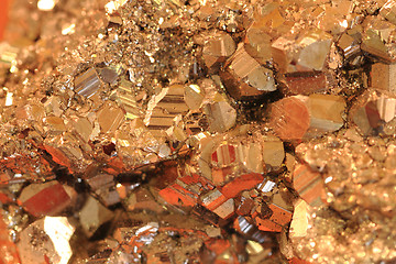 Image showing abstract gold mineral background