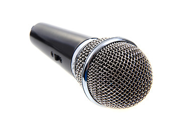 Image showing modern microphone 