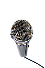 Image showing modern microphone 