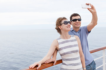 Image showing couple cruising