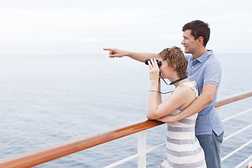 Image showing couple cruising