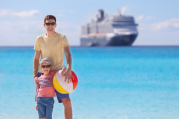 Image showing family cruising