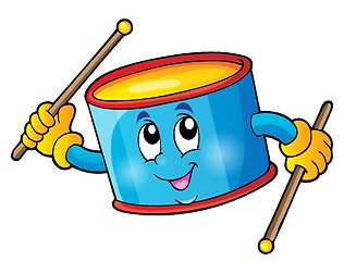Image showing Percussion drum theme image 1