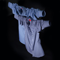 Image showing shirts on a black background