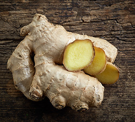 Image showing ginger root