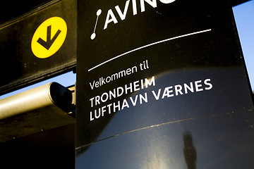 Image showing Trondheim Airport