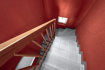 Image showing Modern staircase