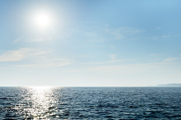 Image showing Peaceful seascape at midday