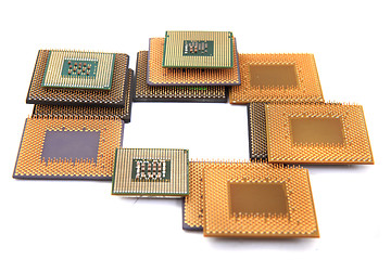 Image showing group of micoprocessors 