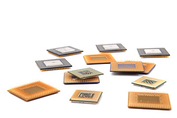 Image showing group of micoprocessors 