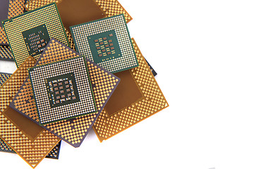 Image showing group of micoprocessors 